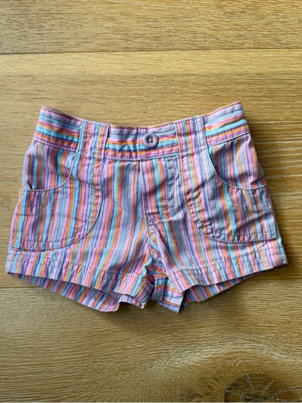 Circo Pink Multi-Stripe Shorts